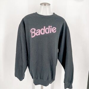 Baddie crewneck sweatshirt